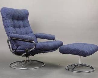 Ekornes Stressless lounge chair & ottoman #1 (2 available)