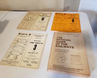 Railroad Charts (Santa Fe)