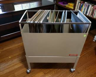 Metal Rolling Hanging File Cabinet