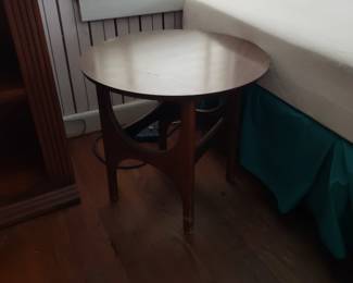MCM Round Side Table