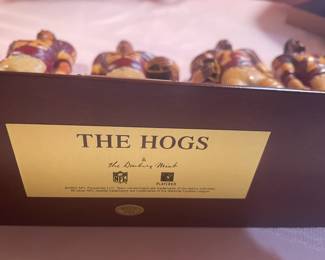 Danbury Mint NFL Washington Redskins "The Hogs" figurine statue.