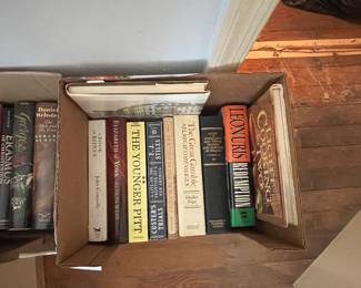 A large amount of books!