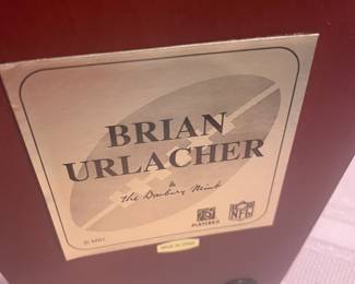Brian Urlacher Washington Redskins Danbury Mint All-Star Figurine.