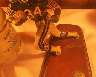 Walter Payton Washington Redskins Danbury Mint All-Star Figurine.