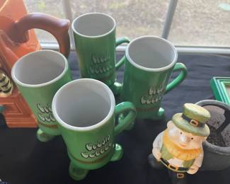 Irish mugs.