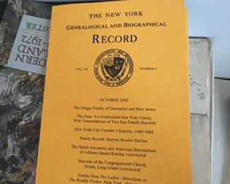 A large amount of genealogical research.