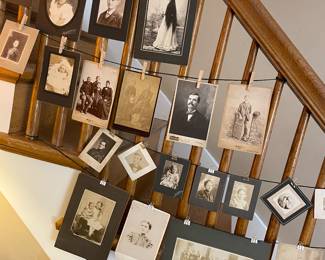 Black and white photos from mid-late 1800s photos