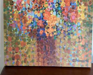 Bright And Happy Floral Prints Angelo Franco Artist