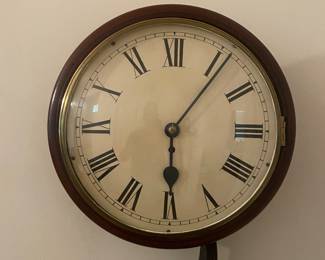 Railroad Station wall clock - works