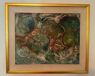 Original signed work by HG Glyde
"Rocks, N. Pender"
Oil
16x20 in. This was displayed at the Glenbow Museum (Canada) as part of the exhibition "A Lifelong Journey: The Art and Teachings of H G Glyde." Date of the exhibition was 5/9/87-8/30/87.