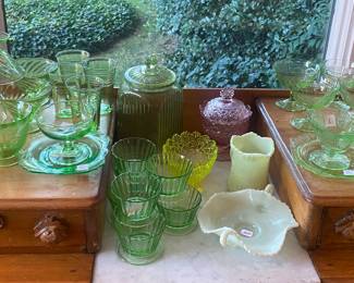 Vaseline/Uranium glass