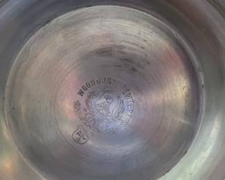 Woodbury Pewter Coffee and Tea Set, 5 pieces, made in USA