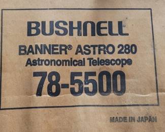 Bushnell Banner ASTRO 280 Astronomical Telescope 