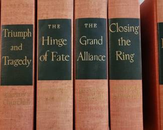 Six Volume Set of the Second World War, by Winston Churchill