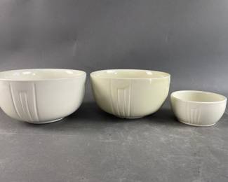 Lot 107 | Pottery Mixing Bowls
