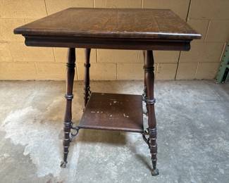 Lot 438 | Vtg Wooden Bedside Table
