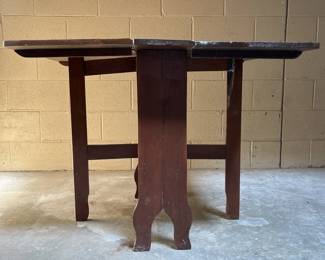 Lot 446 | Vintage Folding Gate Leg Table
