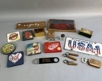 Lot 163 | Vtg Contents on Table
