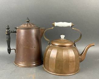 Lot 269 | Vintage Copper Kettles
