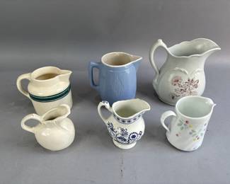 Lot 187 | Vtg Pitchers & Creamers
