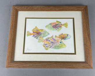 Lot 323 | Signed Watercolor Painting
