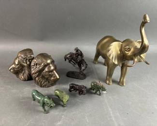 Lot 20 | Brass Animal Statues & More
