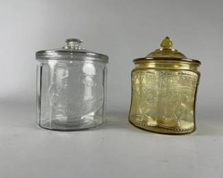 Lot 137 | Vtg Amber Depression Glass Patrician & More!
