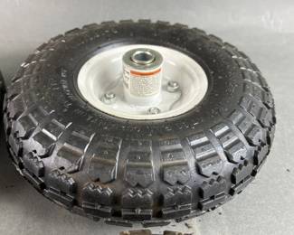 Lot 380 | Four 10in Trailer Tires Max Load 300lbs
