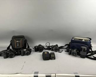 Lot 252 | Vtg Sony Cameras & More
