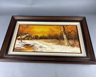 Lot 450 | Signed G. Whitman Painting With COA
