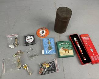 Lot 402 | Branded Pins & Tins
