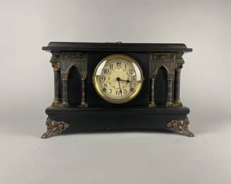 Lot 51 | Atq Sessions Mantle Clock
