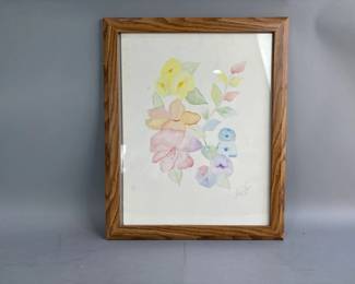 Lot 314 | Signed Watercolor Painting
