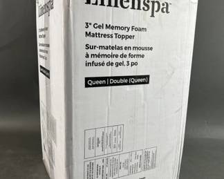 Lot 207 | New Linenspa 3" Gel Memory Foam Mattress Topper

