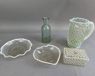 Lot 177 | Vtg Hobnail Moonshine & More
