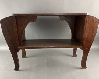 Lot 399 | Small Vintage Wood Table
