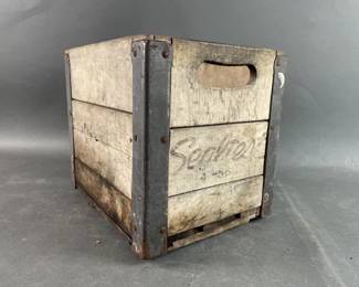 Lot 155 | Sealtest Wooden Box Crate April 1956
