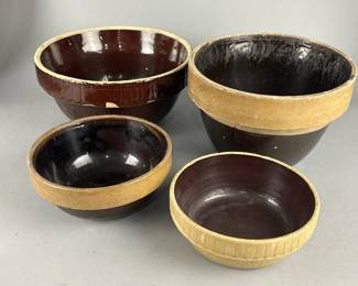 Lot 325 | Vintage Crock Bowls
