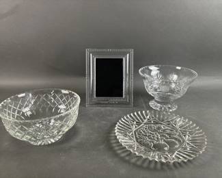 Lot 45 | Waterford Crystal Picture Frame & More
