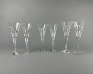 Lot 53 | Vtg Waterford Crystal Flute Lot
