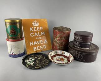 Lot 76 | Vtg Advertising Tins & More!
