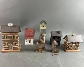 Lot 303 | Vintage Hand Made Log Cabins
