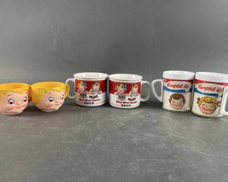 Lot 77 | Vintage Campbell’s Soup Mugs
