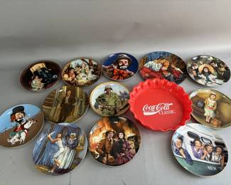 Lot 340 | Coca-Cola Bowl, Plates & More
