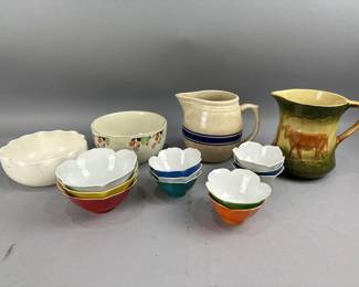 Lot 233 | Vtg Lotus Bowls & More
