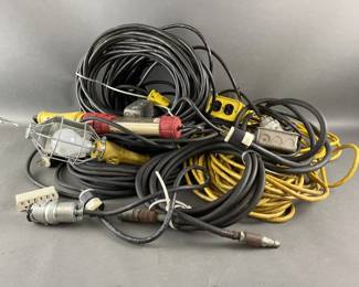 Lot 388 | Hand Lamps, Extension Cords & More
