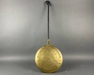 Lot 301 | Antique Brass Bed Warmer
