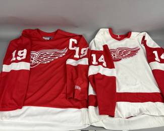 Lot 409 | Vtg Red Wings Jerseys
