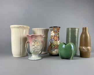 Lot 70 | Vtg Vietnam Floral Vase, Marked Vases & More!
