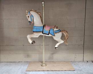 Lot 236 | Vtg Carousel Horse
